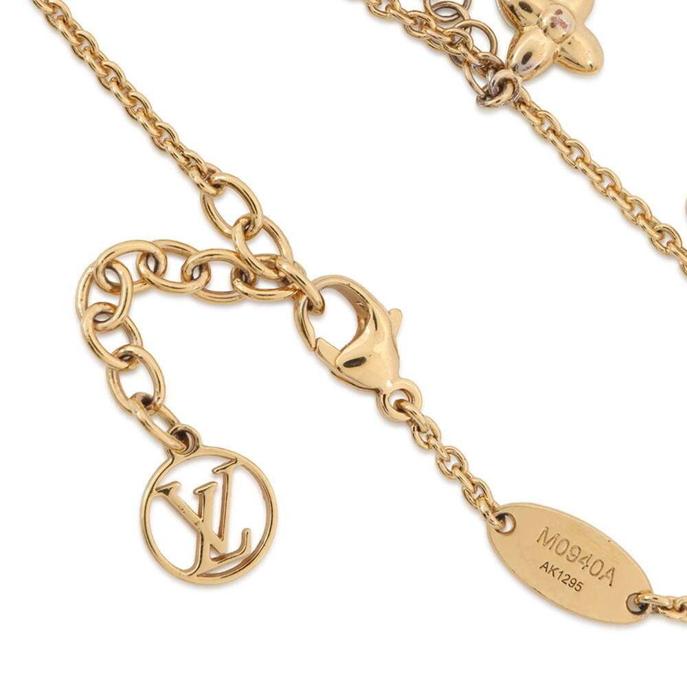 LOUIS VUITTON Gold Charm Bracelet - Picture 5 of 13
